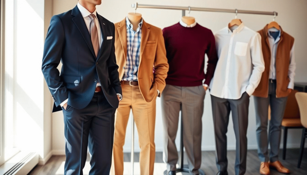business casual men outfits