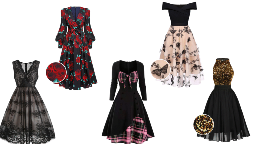 Vintage-Black-Dresses