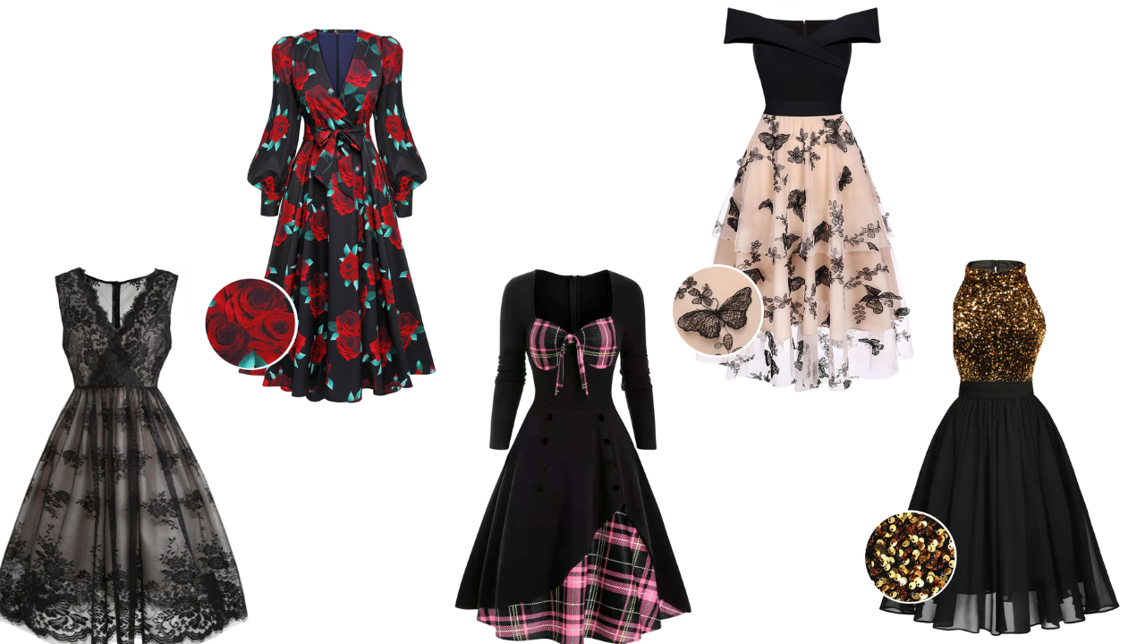 Vintage-Black-Dresses